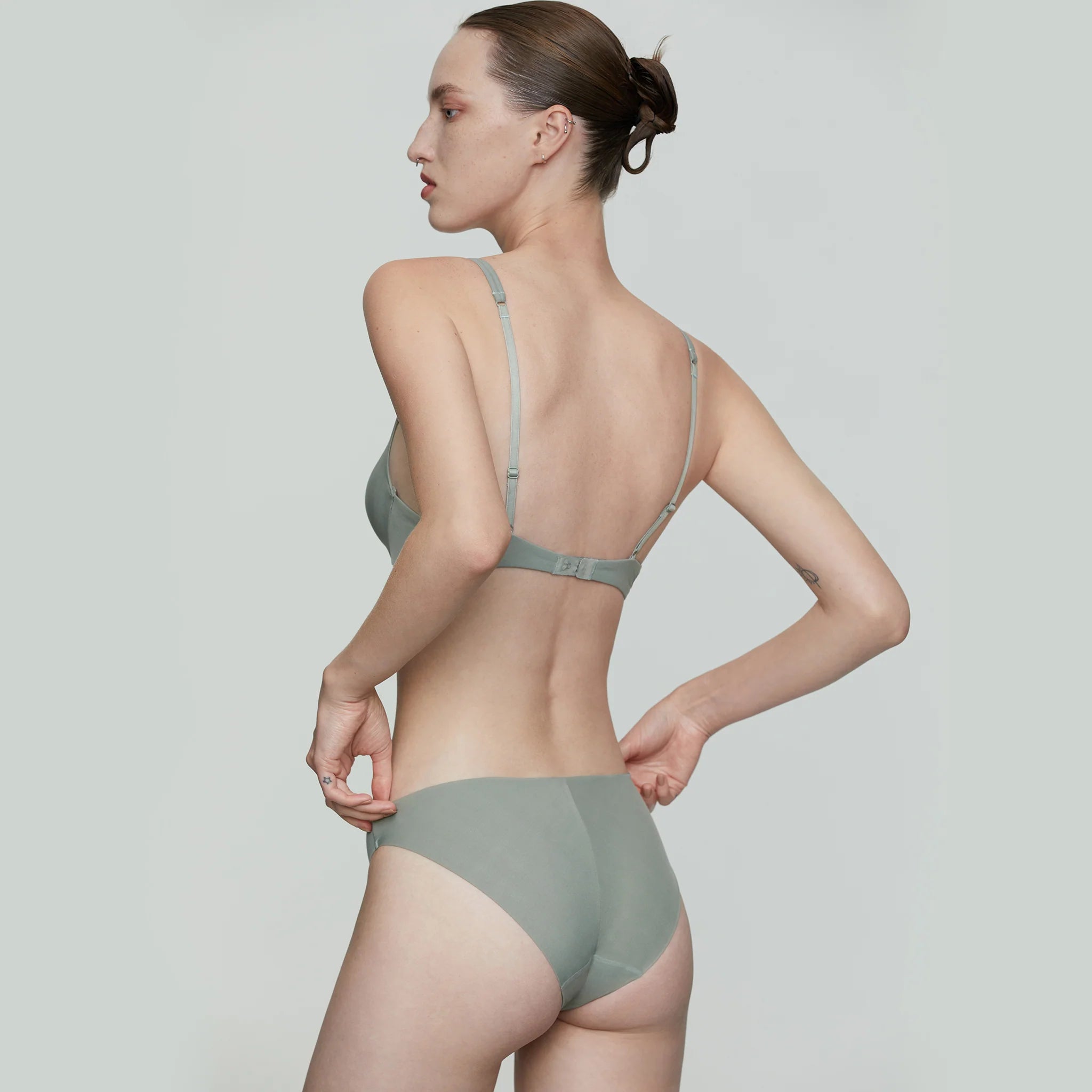 Her Senses Soft Stretch Underwire Bra Aqua