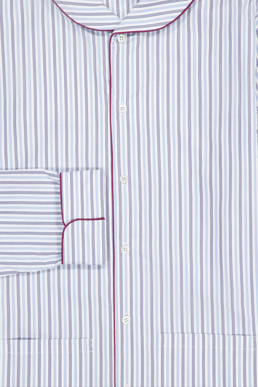 Candice Fauchon Waldorf Pj’s Blue White Stripes