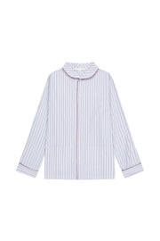 Candice Fauchon Waldorf Pj’s Blue White Stripes