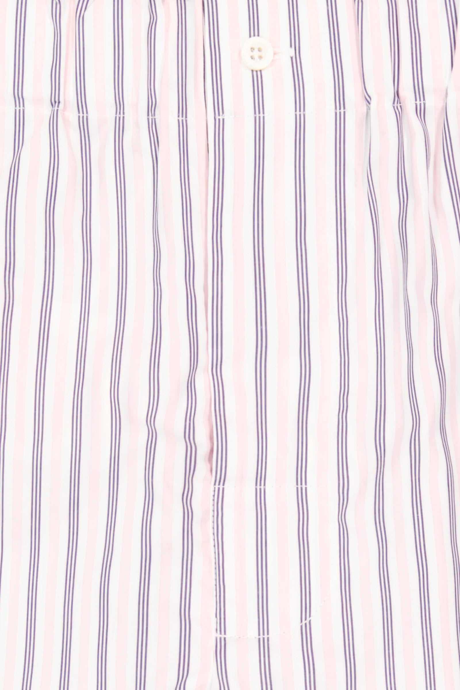 Candice Fauchon Marcel Boxer Shorts Pink Blue White Stripes