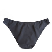 Her Senses Curved Mesh Spliced Mid-Rise Briefs Black