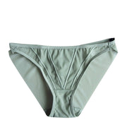 Her Senses Elastic Mesh Overlay Mid-Rise Briefs Grey Blue