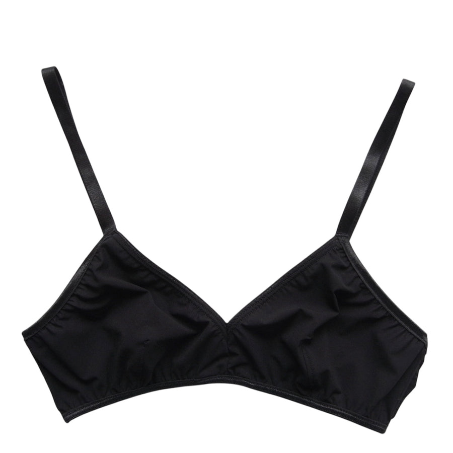 Bodas Smooth Tactel Soft Bra Black