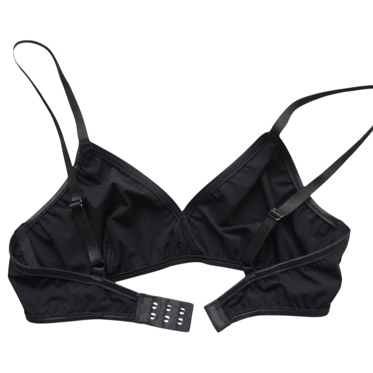 Bodas Smooth Tactel Soft Bra Black