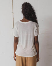 Baserange Loose Tee Shirt Undyed