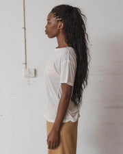 Baserange Loose Tee Shirt Undyed