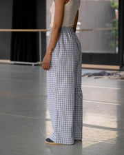 Baserange Claude Pants Blue Check