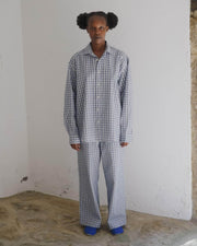Baserange Claude Shirt Blue Check